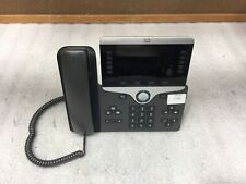 Cisco CP-8861-K9 5-Line VOIP Business Phone w/ Stand & Handset Tested No AC picture