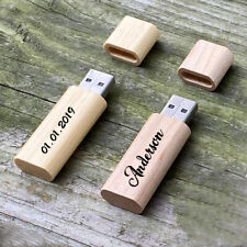 Wooden USB Flash Drive 3.0 Memory Stick Custom USB Drives Personalized Gifts USB picture