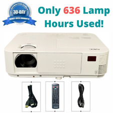 NEC NP-M322X DLP Projector HDMI 1080p - Only 636 OEM Lamp Hours Used w/Bundle picture