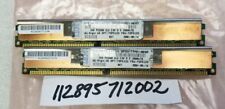 4GB KIT 2X 2GB  DDR1 PC DDR  PC3200R DDR1-400  3200R 400MHZ 184PIN RDIMM  VLP  picture