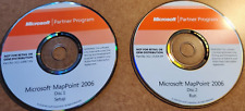 Microsoft MapPoint 2006 Disc 1 Setup Disc 2 Run CD X12-24967 EN, X12-25004 EN picture