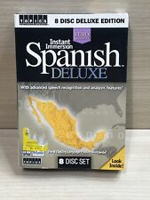 Spanish Deluxe Instant Immersion PC 8 CD Rom by Topics Entertainment picture