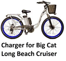 🔥power supply  battery Charger For Big Cat Long Beach Cruiser electric bike picture