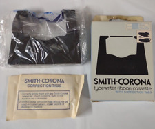 Smith Corona 114 Typewriter Ribbons Blue Nylon Cassette with Correction Tabs picture