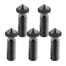 5Pcs Hardened Steel Volcano Nozzle 0.4mm for SW X1 X2 Vyper Kobra Plus/Max picture