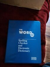 Vintage 1981 THE WORD PLUS Ver 1.2 Oasis Systems Floppy Disk  picture