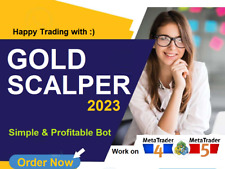 Gold Scalper Forex scalp & swing Forex Safe Gain Trading Bot MT4 or MT5 Both picture