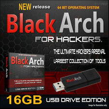 BLACKARCH LIVE USB PRO-HACKING OPERATING SYSTEM  2500+TOOLS HACK ANY PC FIX WIN picture