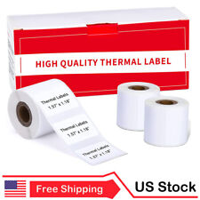 3 Rolls 40×30mm White Self-Adhesive Thermal Label for Phomemo M110/M200 Printer picture