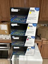 Hp 504a Toner Cartridge Brand New Factory Sealed picture