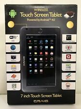 Craig Wireless 7in Multi-Point Touch Screen Tablet CMP741e 4GB, Wi-Fi - Black picture