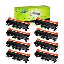 8PK TN760 Toner High Yield With CHIP For Brother HL L2310D MFC L2713DW L2715DW picture