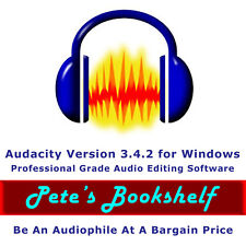 Audacity - Version 3.4.2 for Windows on USB - Edit & Convert Audio Like A Pro picture