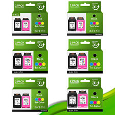 Replacement Ink Cartridges Combo 61XL 62XL 63XL 64XL 65XL 67XL for HP Printers picture