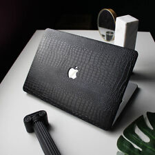 Black Crocodile PU Shell Case Cover For MacBook Air 13 15 Pro 13 14 15 16 picture