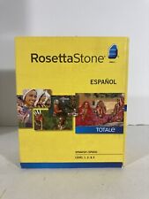 Rosetta Stone Espanol (Spain) Level 1,2&3 With Headset Good Condition picture
