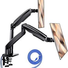 Dual Monitor Desk Mount, Fully Adjustable Dual Monitor Arm for 2 Computer Screen picture