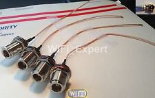 4 x RG178 U.fl IPX to N Bulkhead Female Pigtail Cable WIFI Wireless LONGER USA picture