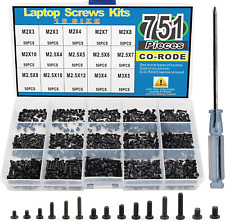 751PCS Laptop Notebook Computer Screws Kit Set with Screwdriver for IBM HP Dell picture