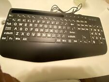 Sablute Large Print Wired Bcklit Keyboard KW213 picture