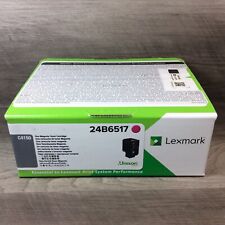 Genuine Lexmark 24B6517 Magenta Toner Cartridge - NEW SEALED picture