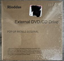 Rioddas External DVD/CD Drive Model BT638 - USB3.0 Pop-up Mobile External Sealed picture