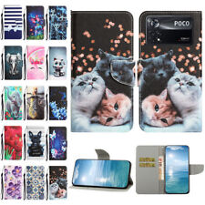 Flower Dog Cat Butterfly Wallet Cover Case For Xiaomi Poco X4 Pro 5G M4 Pro 5G picture