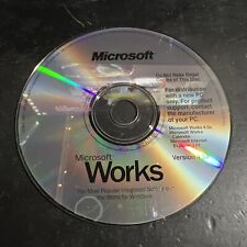 Microsoft Works 4.5a Disc Only No Case Or Key Genuine Disc picture