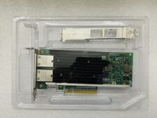 Genuine INTEL CONVERGED DUAL PORT NETWORK ADAPTER X540-T2 X540T2 BOTH BRACKETS picture