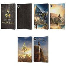 OFFICIAL ASSASSIN'S CREED ORIGINS KEY ART LEATHER BOOK CASE FOR APPLE iPAD picture