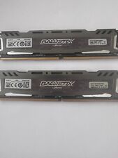8GB KIT (2X4GB) DDR4 PC4-19200 (2400) BALLISTIX BY MICRON GAMING MEMORY picture