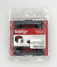 NEW Genuine Evolis Badgy100 / Badgy200 YMCKO Ribbon and PVC Card Set - CBGP0001C picture