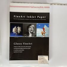 41 Sheets Hahnemuhle FineArt Inkjet Paper Baryta Glossy 11”x17” picture