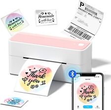 Phomemo Shipping Label Printer 4x6 Bluetooth Thermal Label Printer Lot For USPS picture