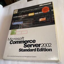 Vintage Software: Microsoft Commerce Server 2002 Standard  1 Processor License picture