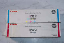 2 New OEM Canon imagePRESS C6000, C6010, C7000, C7010 CM Toner Cartridges IPQ-2 picture