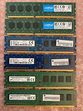28GB (7x4GB) DDR3L PC3L-12800U UDIMM DESKTOP MEMORY RAM CRUCIAL KINGSTON MICRON picture