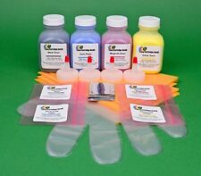 4-Color Toner Refill Kit for Ricoh SP C250 C250DN C250SF C261SFNw. 400gr. +Chips picture