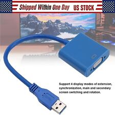 1080P USB 3.0 to VGA Converter Cable Video Display Adapter for Monitor Projector picture