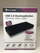 NEW Icy Box USB 3.0 Docking Station with Dual Video Output picture