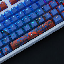 NEW Stock Spiderman 108 PBT Translucent Keycaps OEM Height f/Mechanical Keyboard picture