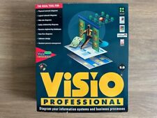 Vintage 1997 Visio Professional 5.0 Software for Windows 95 and NT SEALED picture