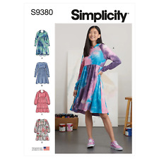 Simplicity Sewing Pattern S9380 Misses' Sweatshirt Dresses picture
