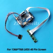 For B156XW03 V0/V1/V2 Panel 40Pin LVDS 1366x768 HDMI+VGA+AV Controller Board Kit picture