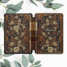 Custom Name Old Book Flowers Case For All-new Kindle 10th Gen Kindle Paperwhite picture