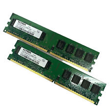 ELPIDA 2GB 2x1GB PC2-5300U-555 Computer PC RAM Sticks picture