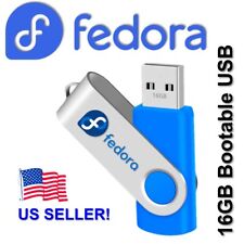 Fedora 40 64bit USB Drive Linux w/GNOME Bootable Live or Install,  picture