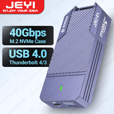 JEYI 40Gbps USB 4.0 M.2 NVMe SSD Enclosure Compatible with Thunderbolt 4/3 picture