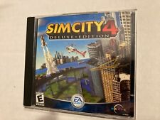 SimCity 4 Deluxe, PC CD disasters storms hurricanes city game, 2 cd Rom set  picture