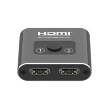 HDMI Splitter / Switch 2 Port Bi- direction 4K Ultra HD 1 in 2 out 2 in 1 out picture
